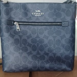 Coach Dark Gray Crossbody Bag